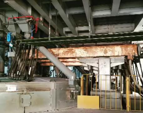 電弧爐冶煉現(xiàn)場視頻